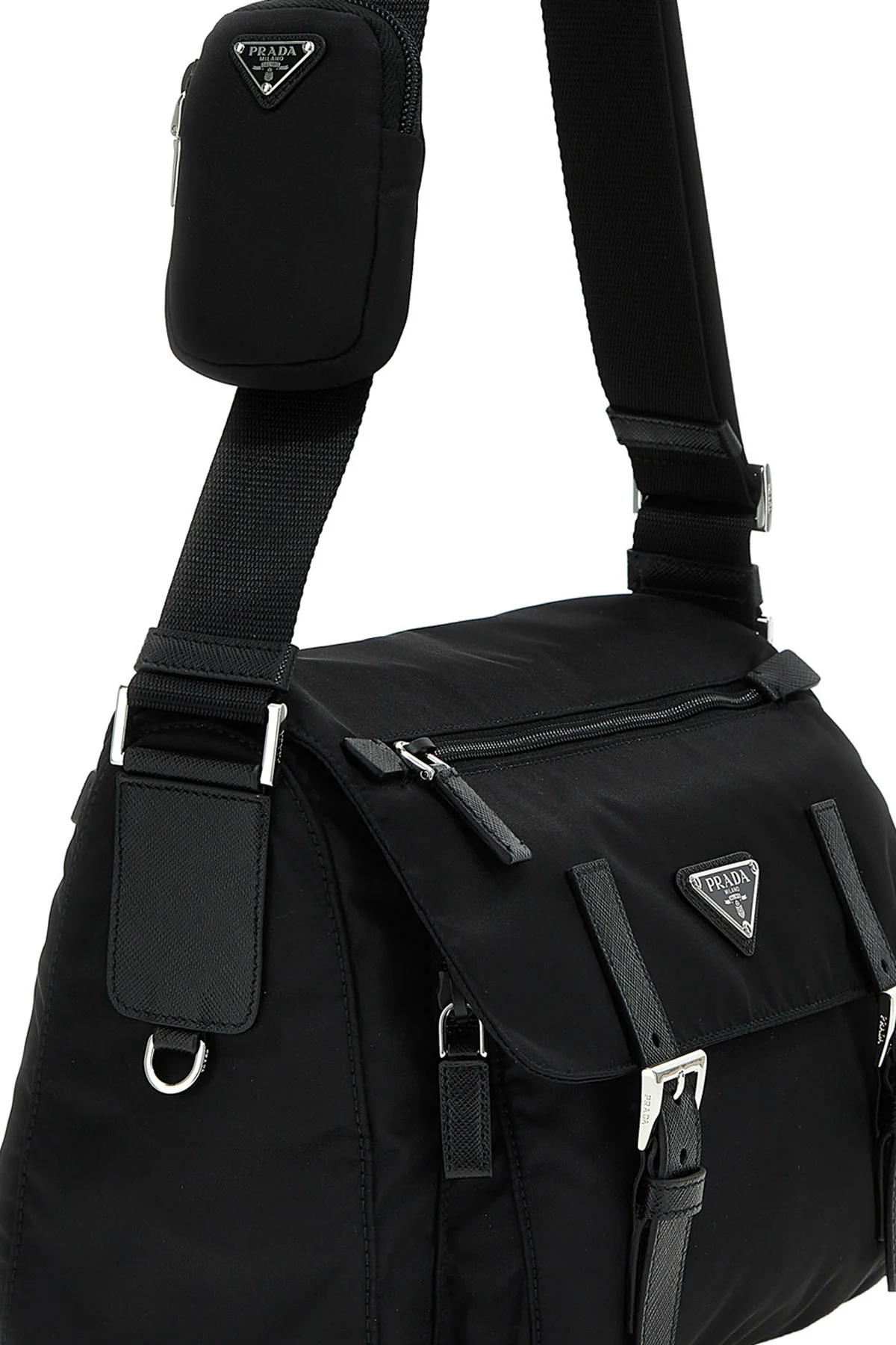 re-nylon crossbody bag