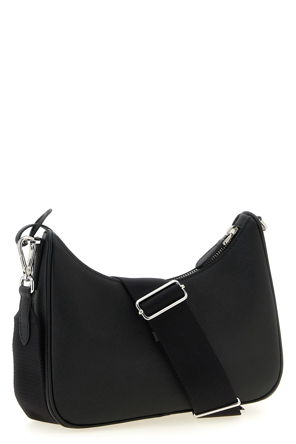 re-edition 2005 lux saffiano crossbody bag embellished