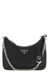 re-edition 2005 lux saffiano crossbody bag embellished