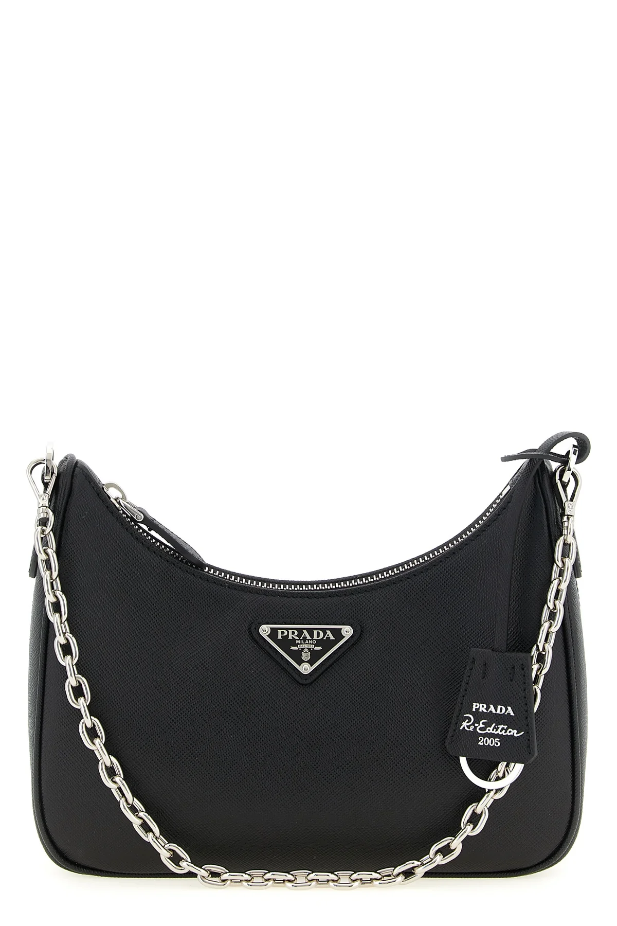 re-edition 2005 lux saffiano crossbody bag embellished