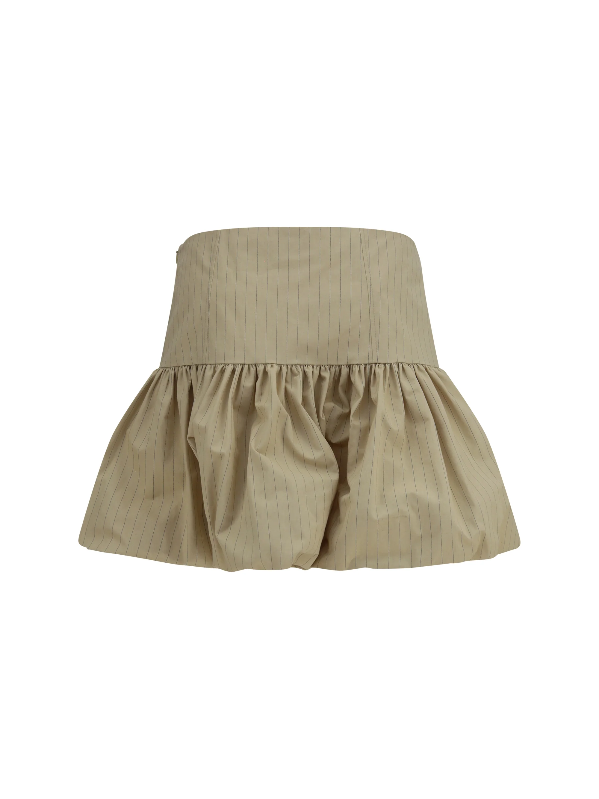 ruffled mini skirt