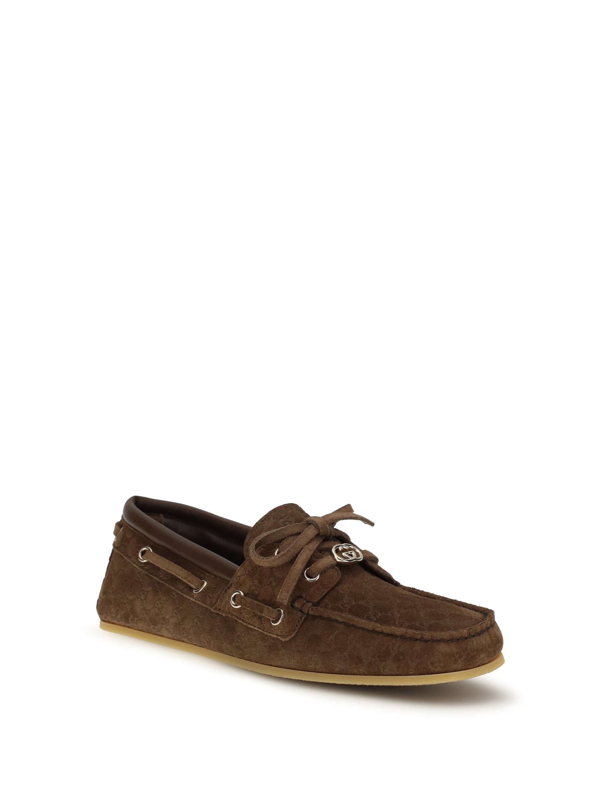 suede boat loafers