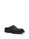 biker round toe mules