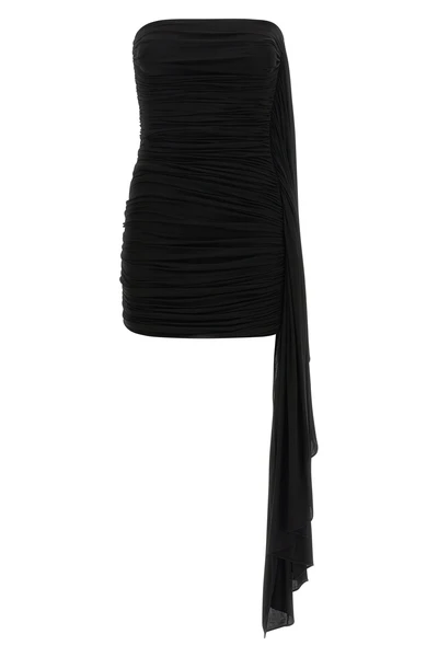 the alexander wang mini dress is distinguished by a sartorial construction that