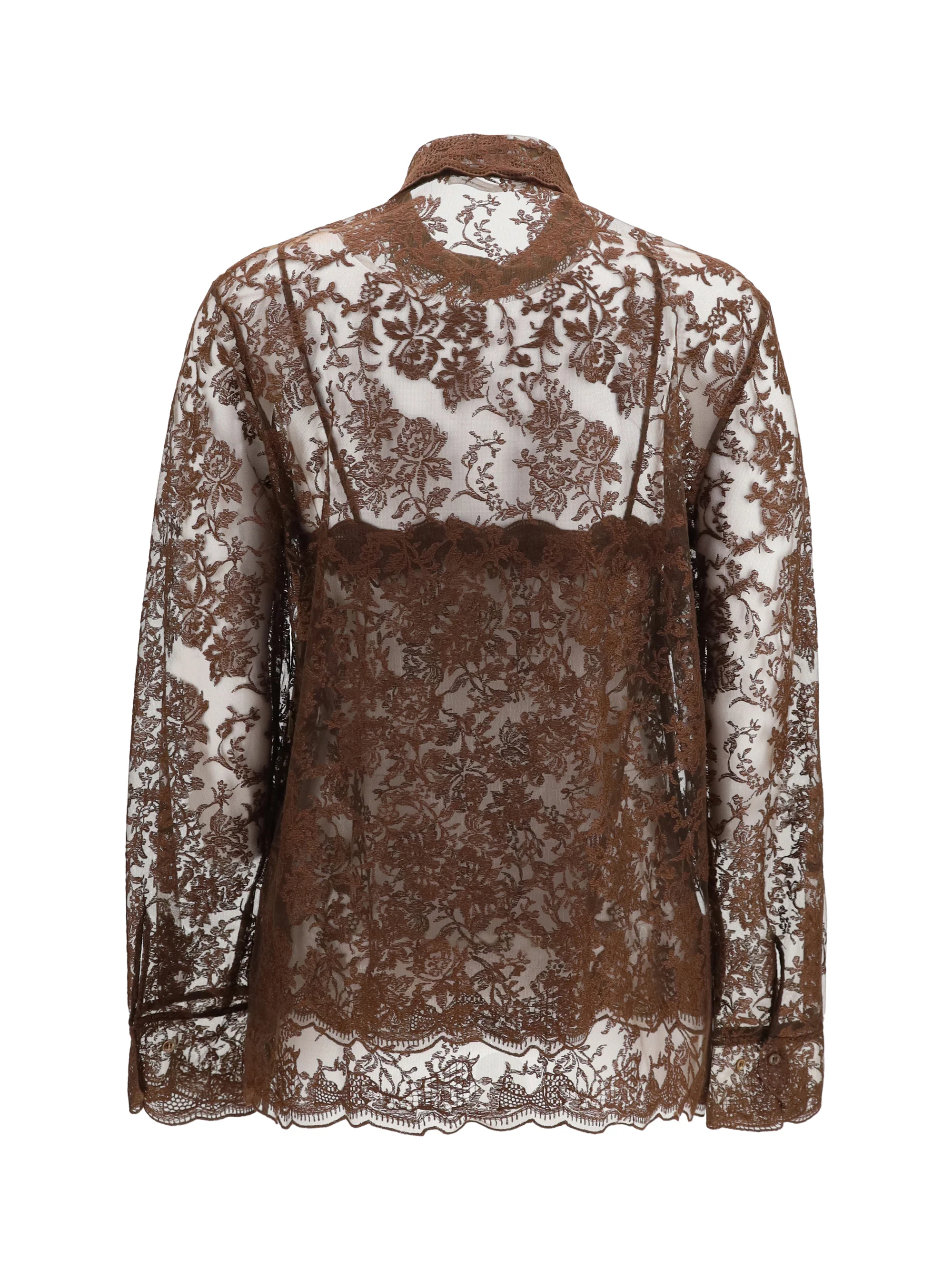 ERMANNO SCERVINO 40 lace shirt