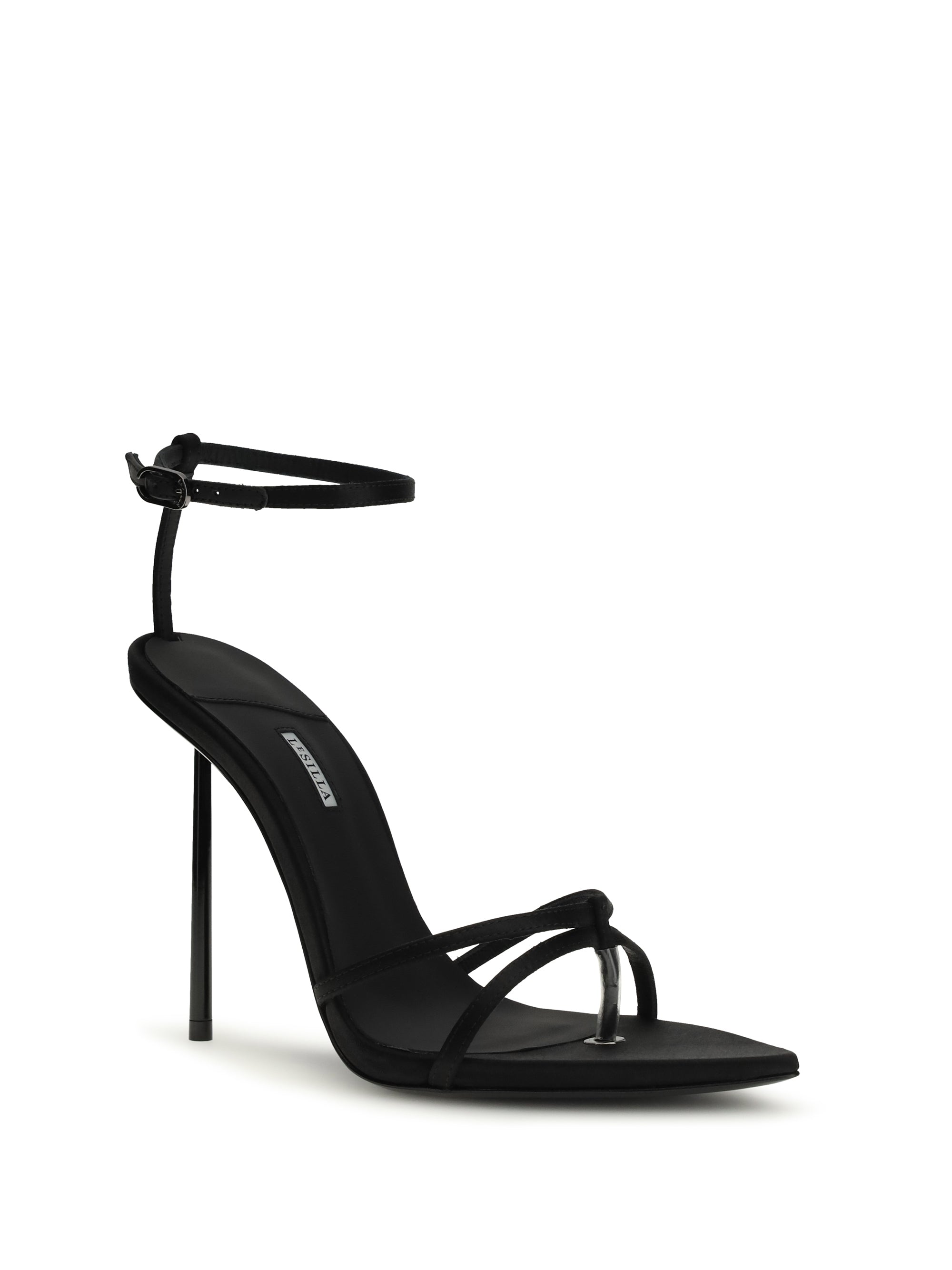 LE SILLA 40 gisele satin sandals