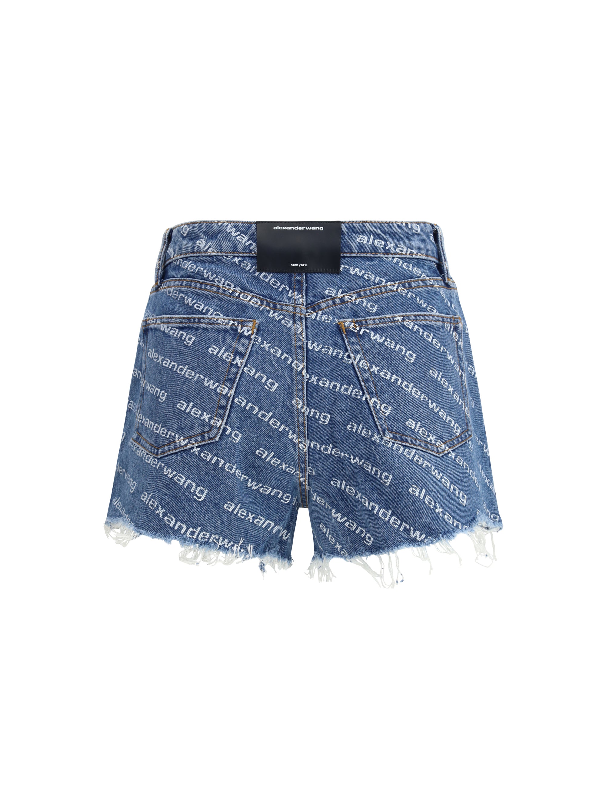 ALEXANDER WANG 25 bite denim shorts