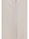 oversized striped shirt in cotton