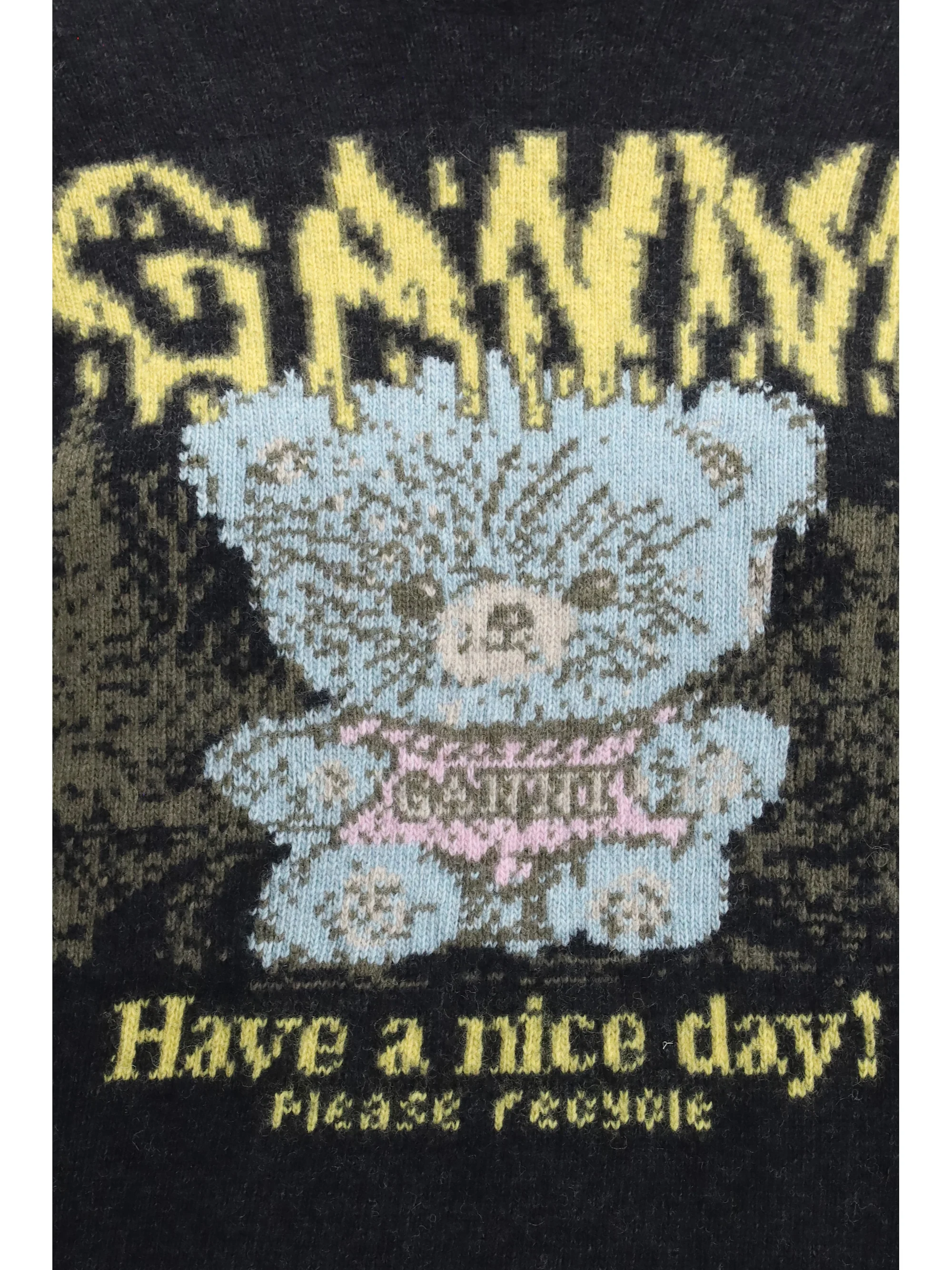 wool sweater forest teddy