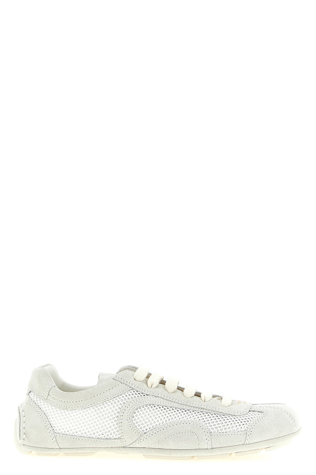 PRADA 36 montecarlo re-edition 2005 sneakers in suede and mesh fabric