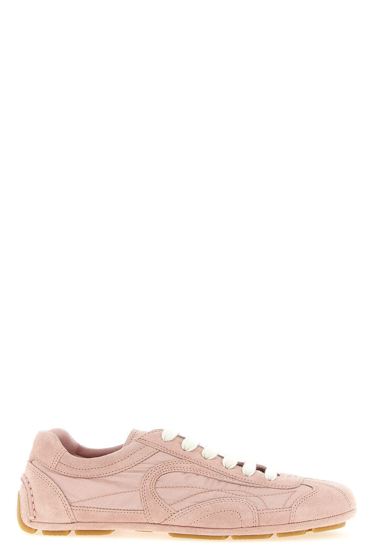 PRADA 36.5 montecarlo re-edition 2005 suede and re-nylon sneakers