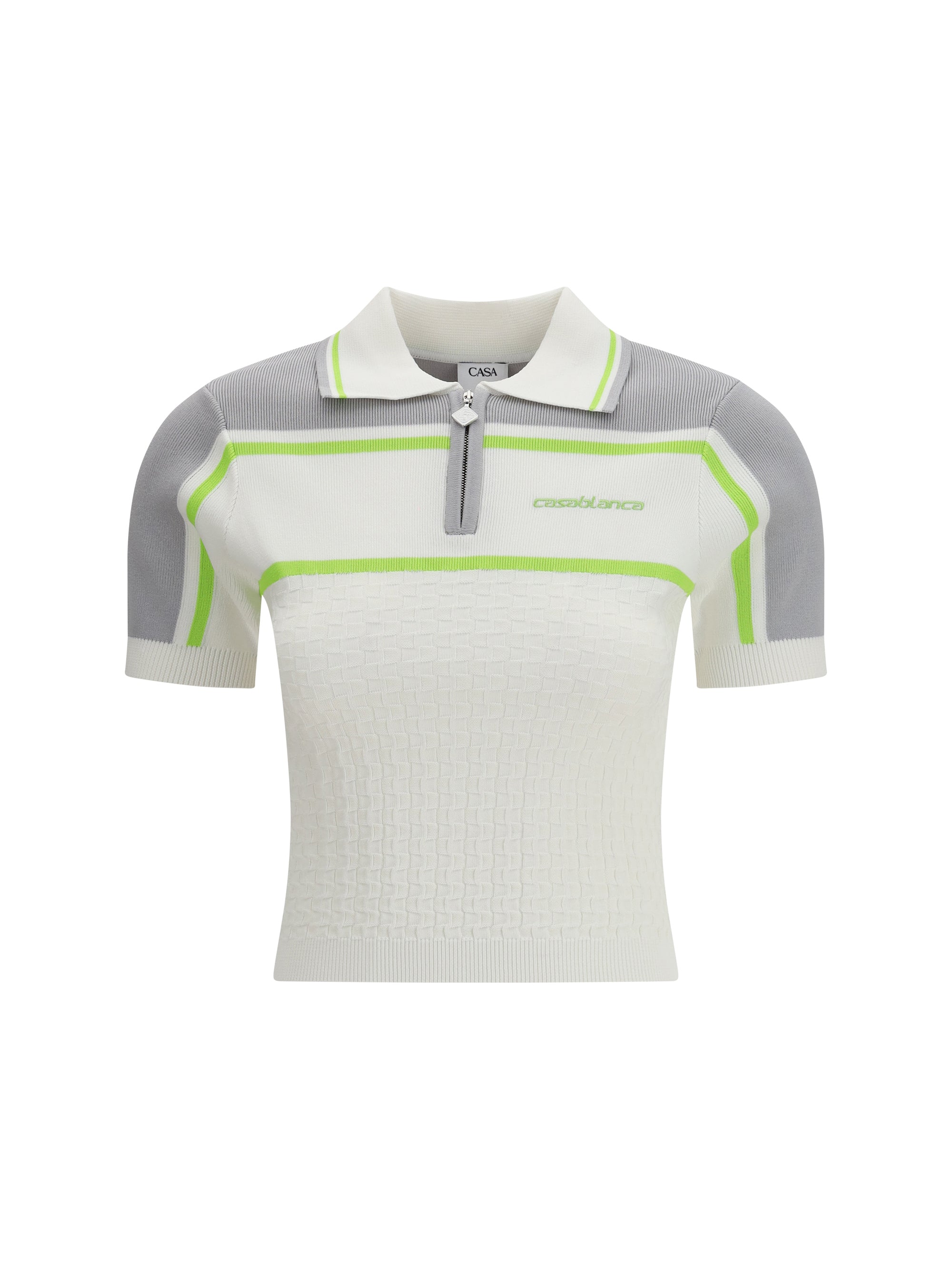 CASABLANCA M tennis polo shirt