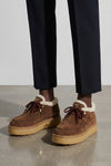 prada lace-up shoes blend a utility aesthetic