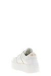 downtown bold openwork leather sneakers