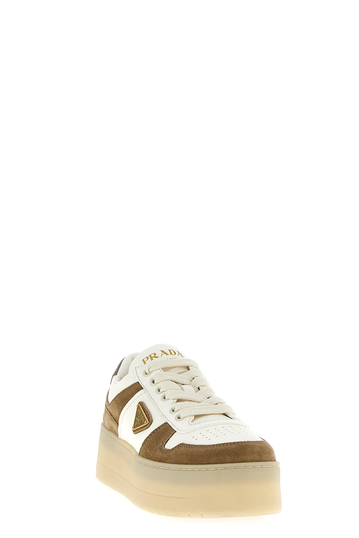 downtown bold nappa and suede sneakers