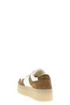 downtown bold nappa and suede sneakers