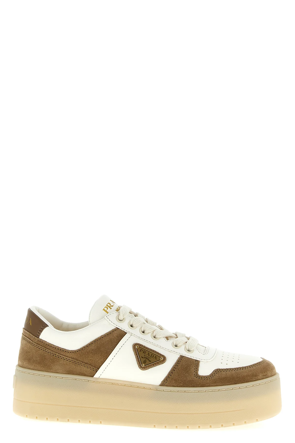 downtown bold nappa and suede sneakers