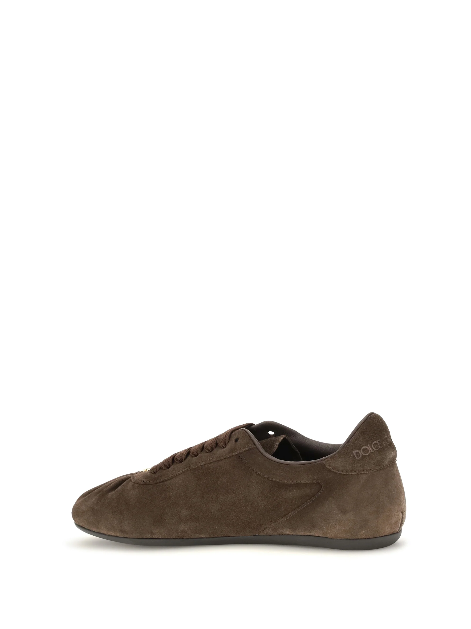low-top suede sneakers