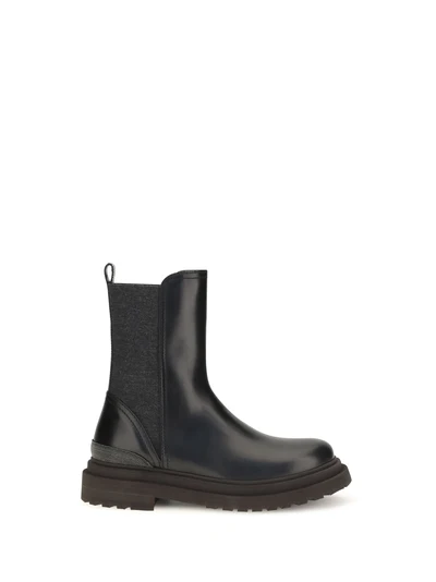 leather chelsea ankle boots