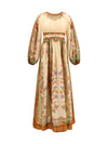 indra elasticated waist maxi dress