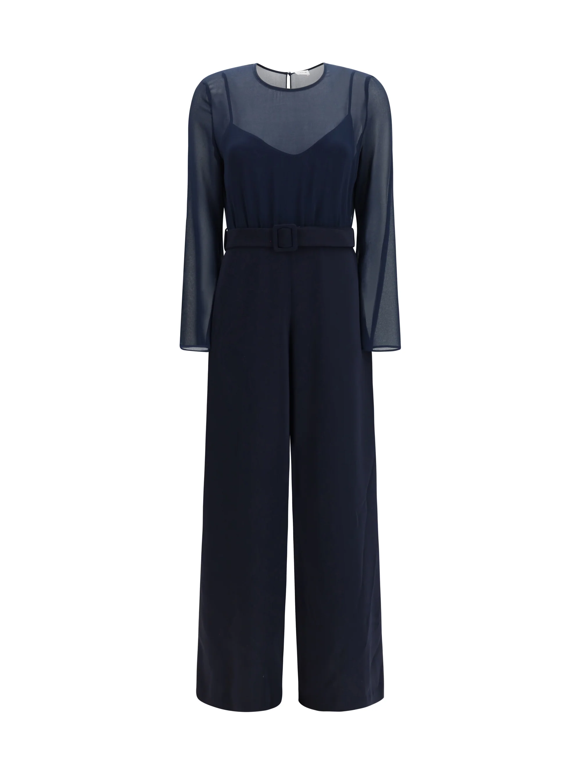 P.A.R.O.S.H. S cady and chiffon jumpsuit