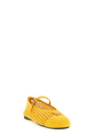 crochet cotton ballet flats