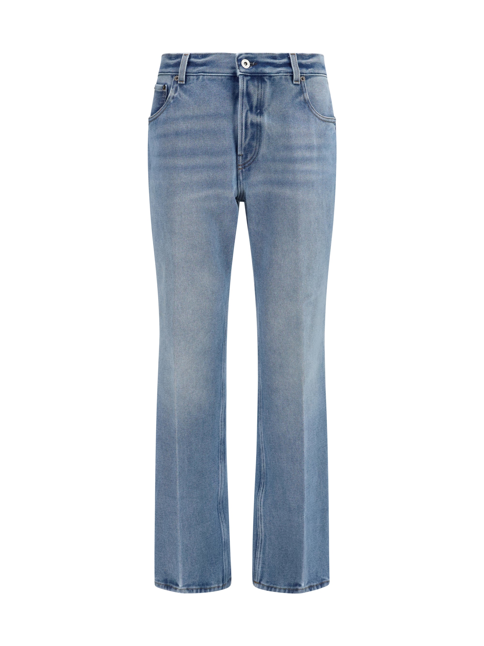 MIU MIU 28 washed denim five-pocket jeans