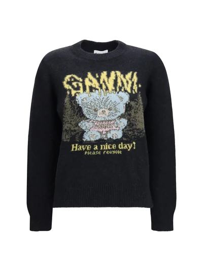 wool sweater forest teddy