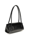 trunkette leather shoulder bag