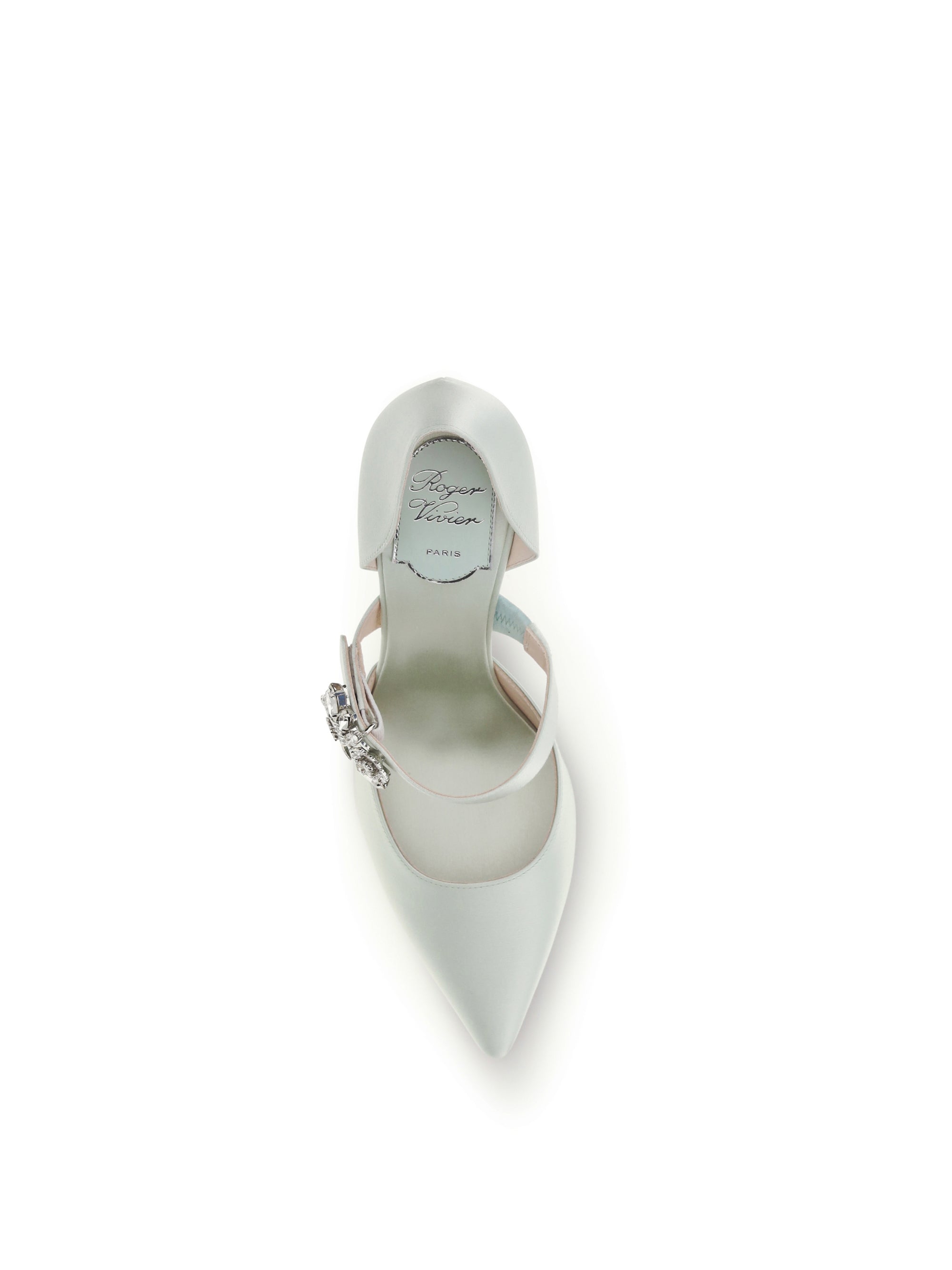 efflorescence dorsay satin pumps
