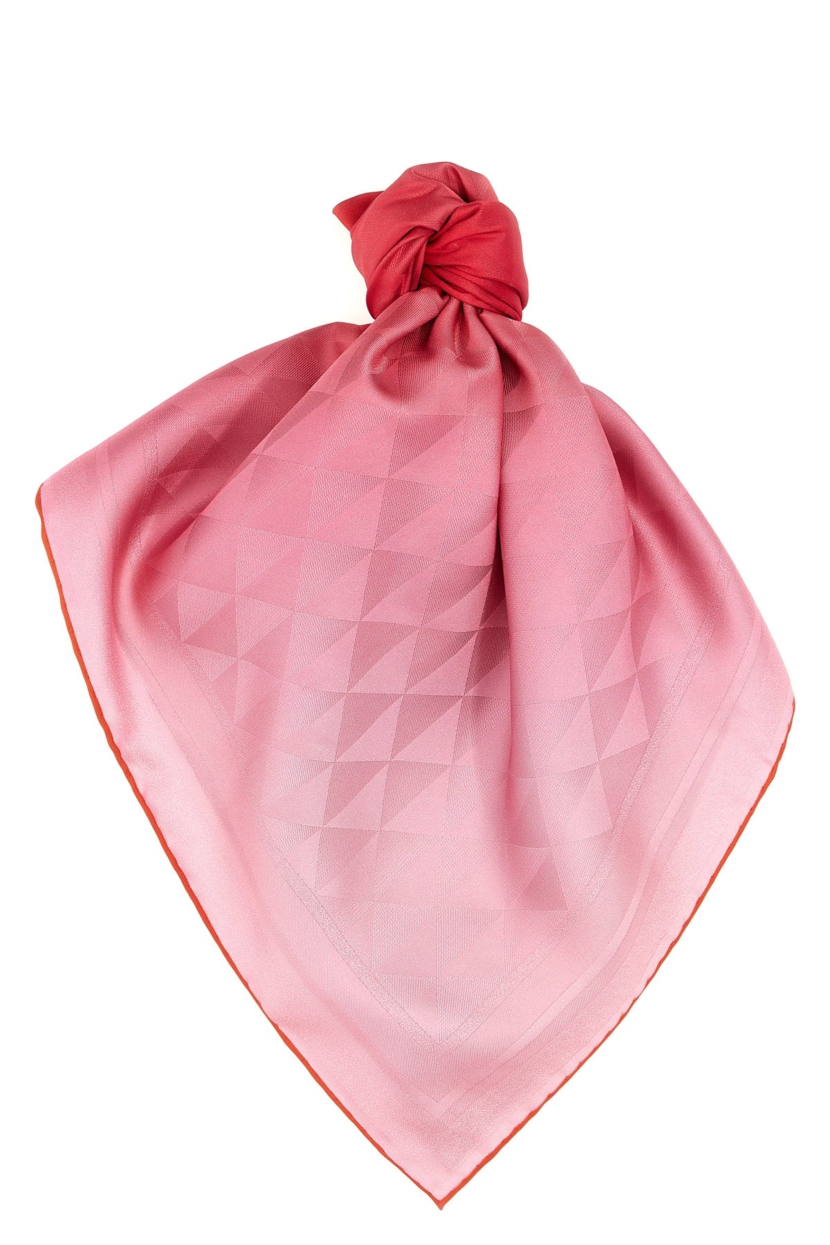 PRADA OS silk twill scarf