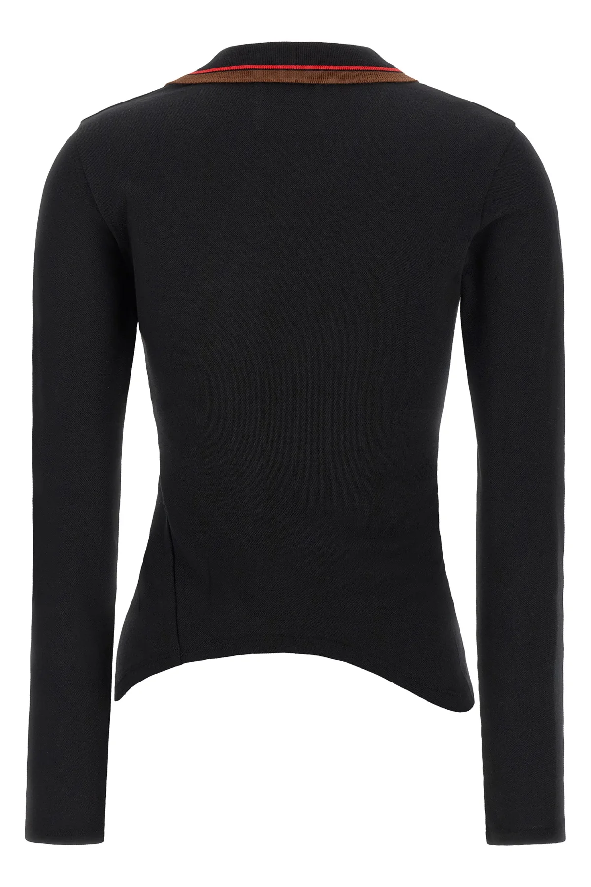 the vivienne westwood pure cotton polo shirt stands out for its avant-garde sart