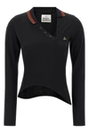 the vivienne westwood pure cotton polo shirt stands out for its avant-garde sart
