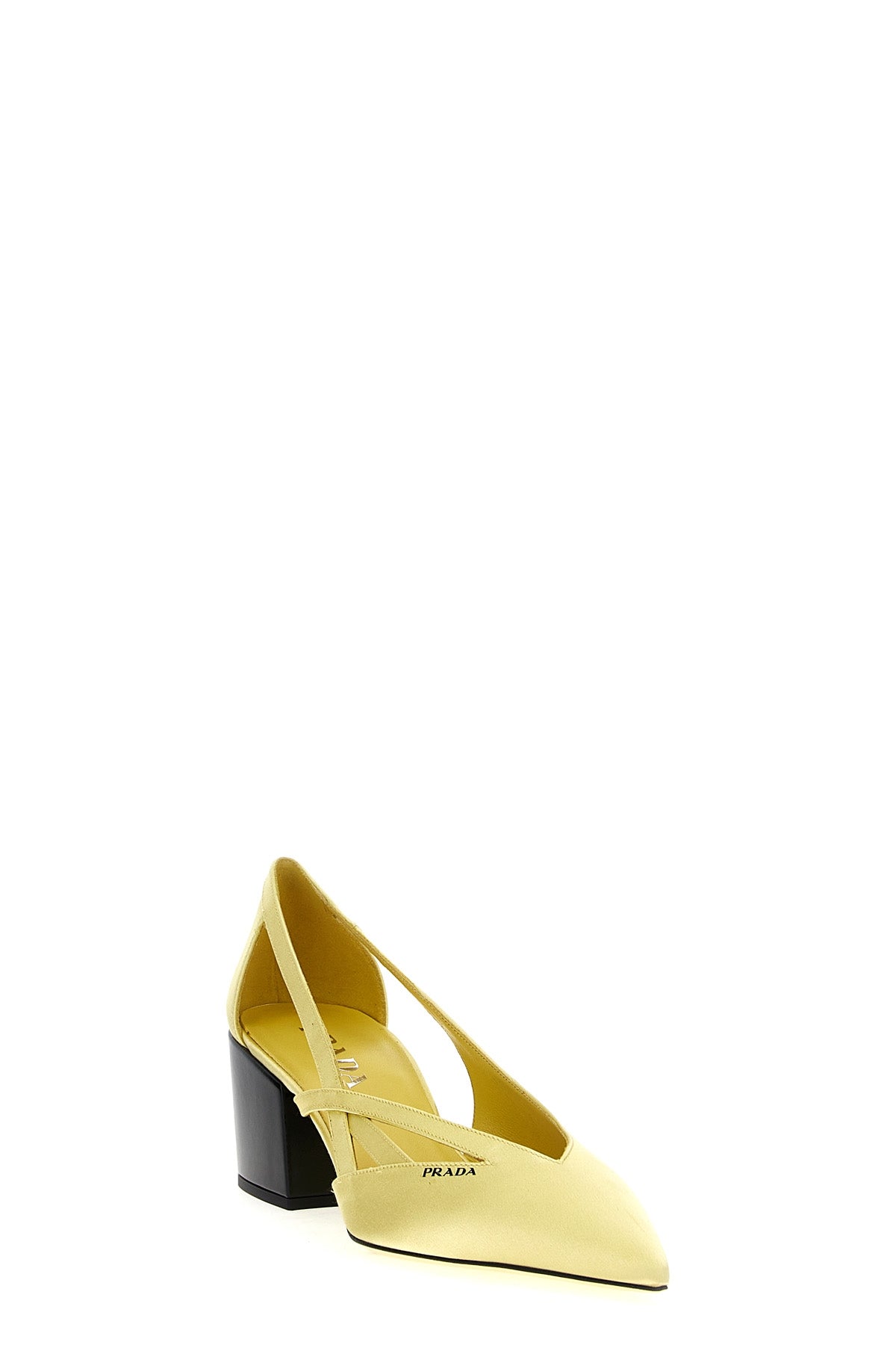 PRADA 39 satin pumps