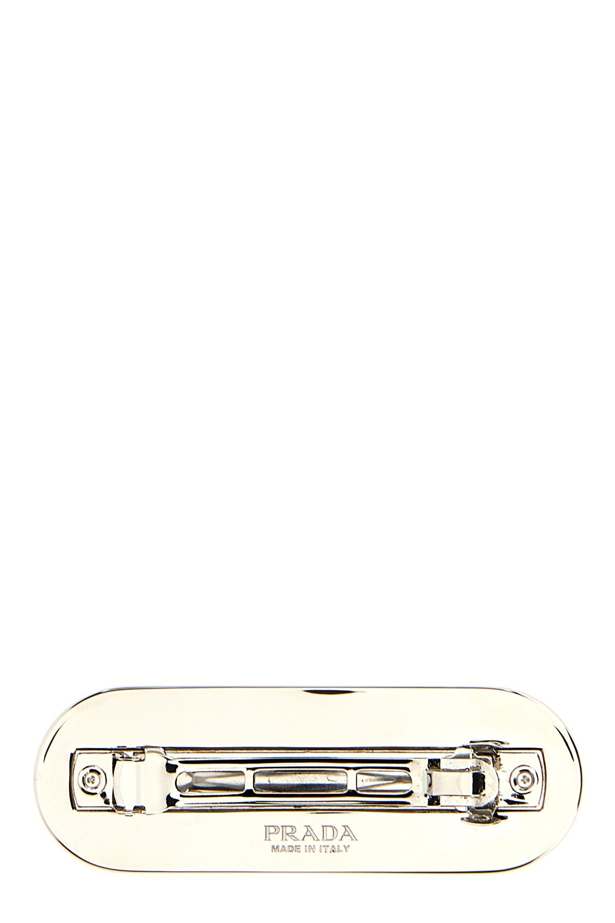 PRADA OS enameled metal hair clip