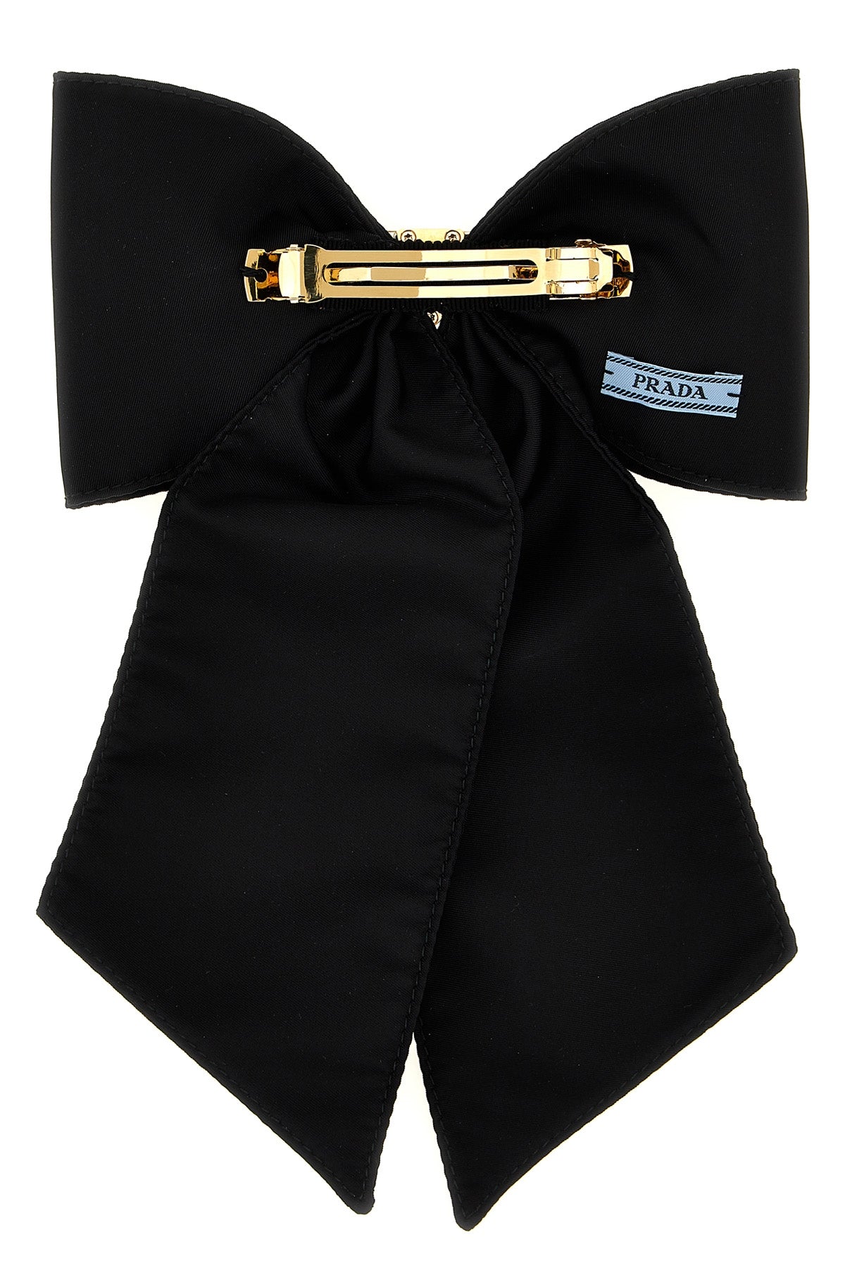 PRADA OS re-nylon bow hair clip