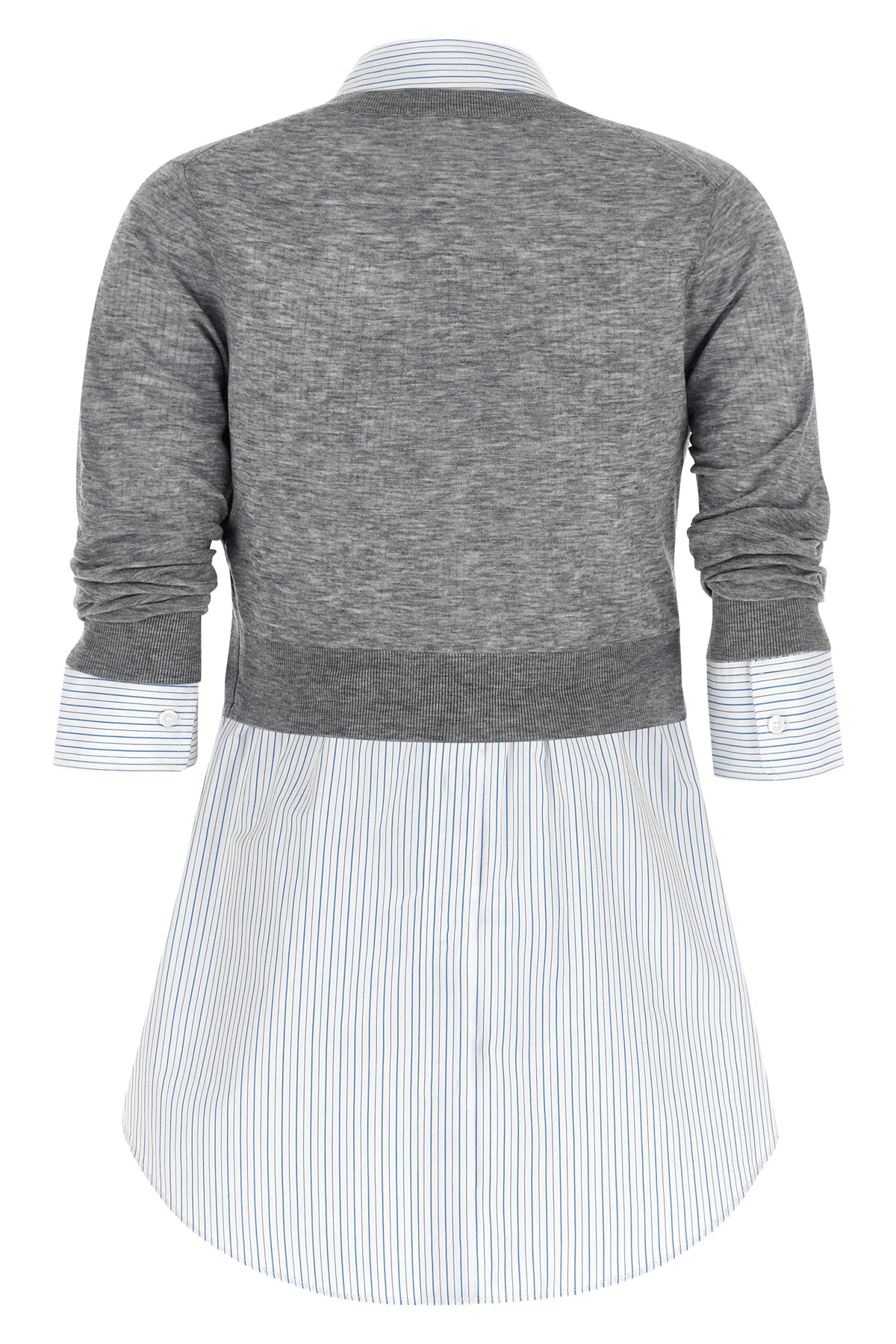 ALEXANDER WANG L the alexander wang shirt redefines the concept of layering through a flawless hy