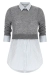 the alexander wang shirt redefines the concept of layering through a flawless hy