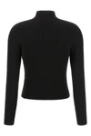 the alexander wang turtleneck sweater defines a tight and sculptural fit