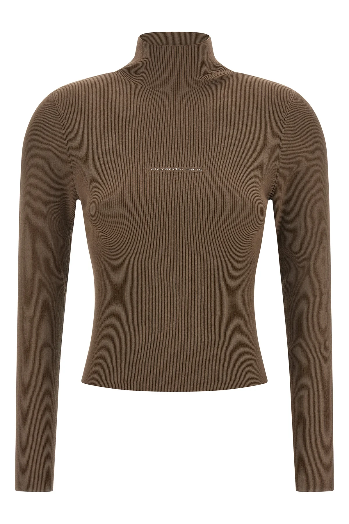 the alexander wang long-sleeved turtleneck shirt redefines contemporary minimali