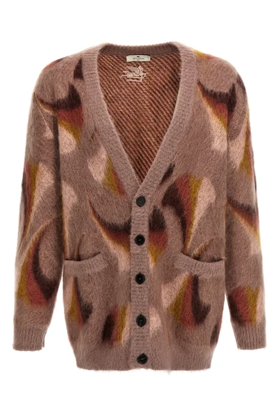 mohair blend cardigan