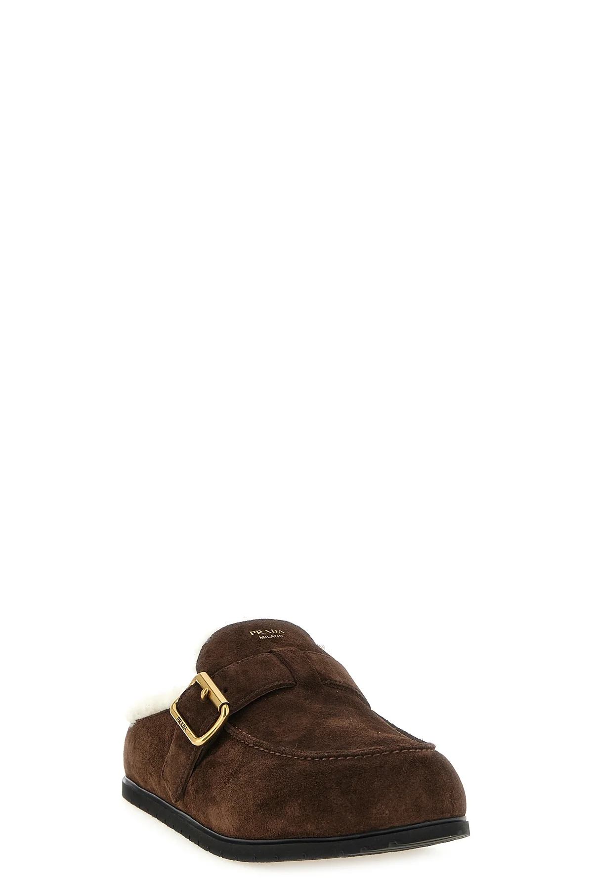 the prada sabot redefines informal luxury through a meticulous slip-on silhouett