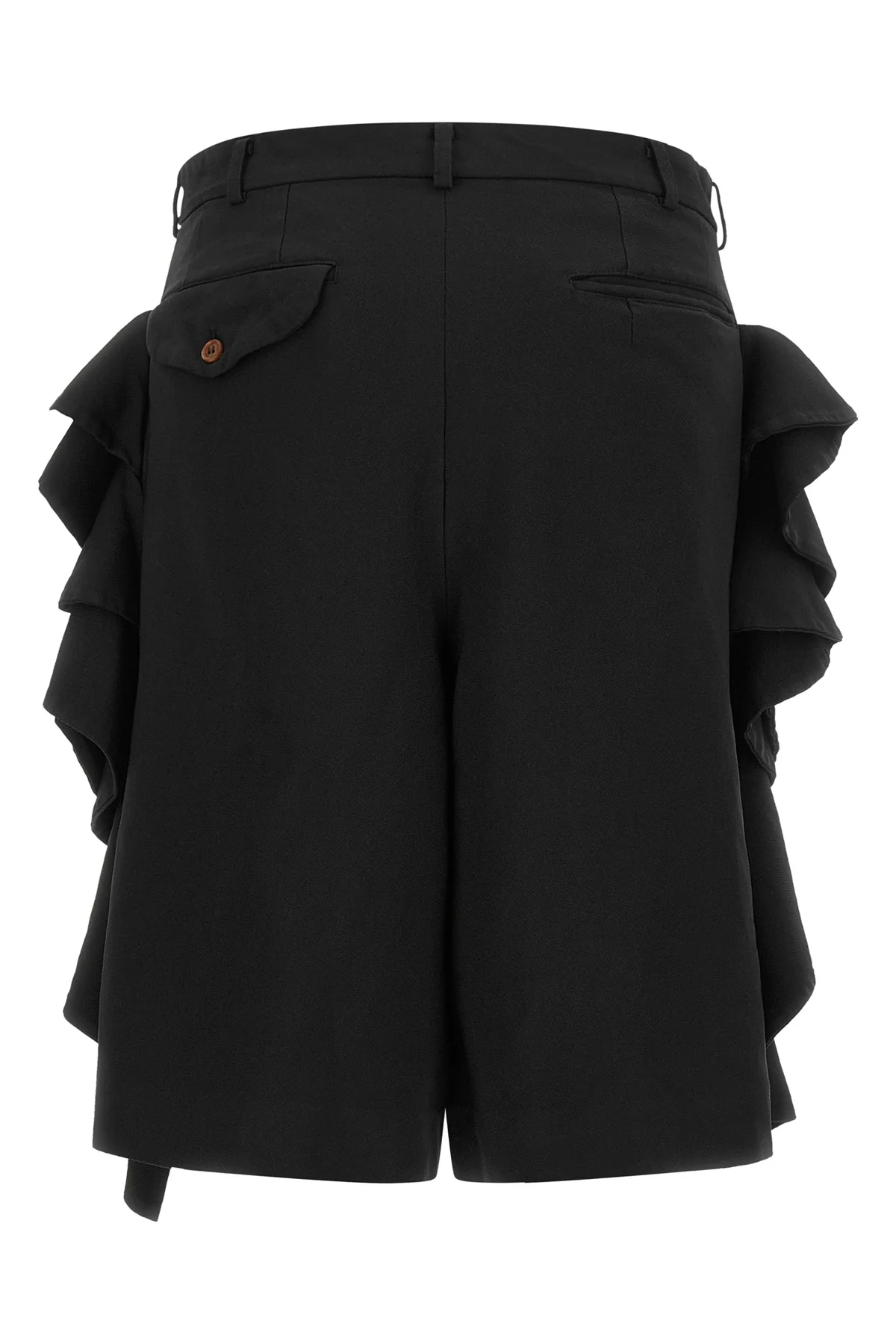 COMME DES GARCONS BLACK L black comme des garçons bermuda shorts
