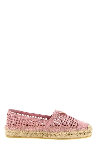 crochet knit espadrilles