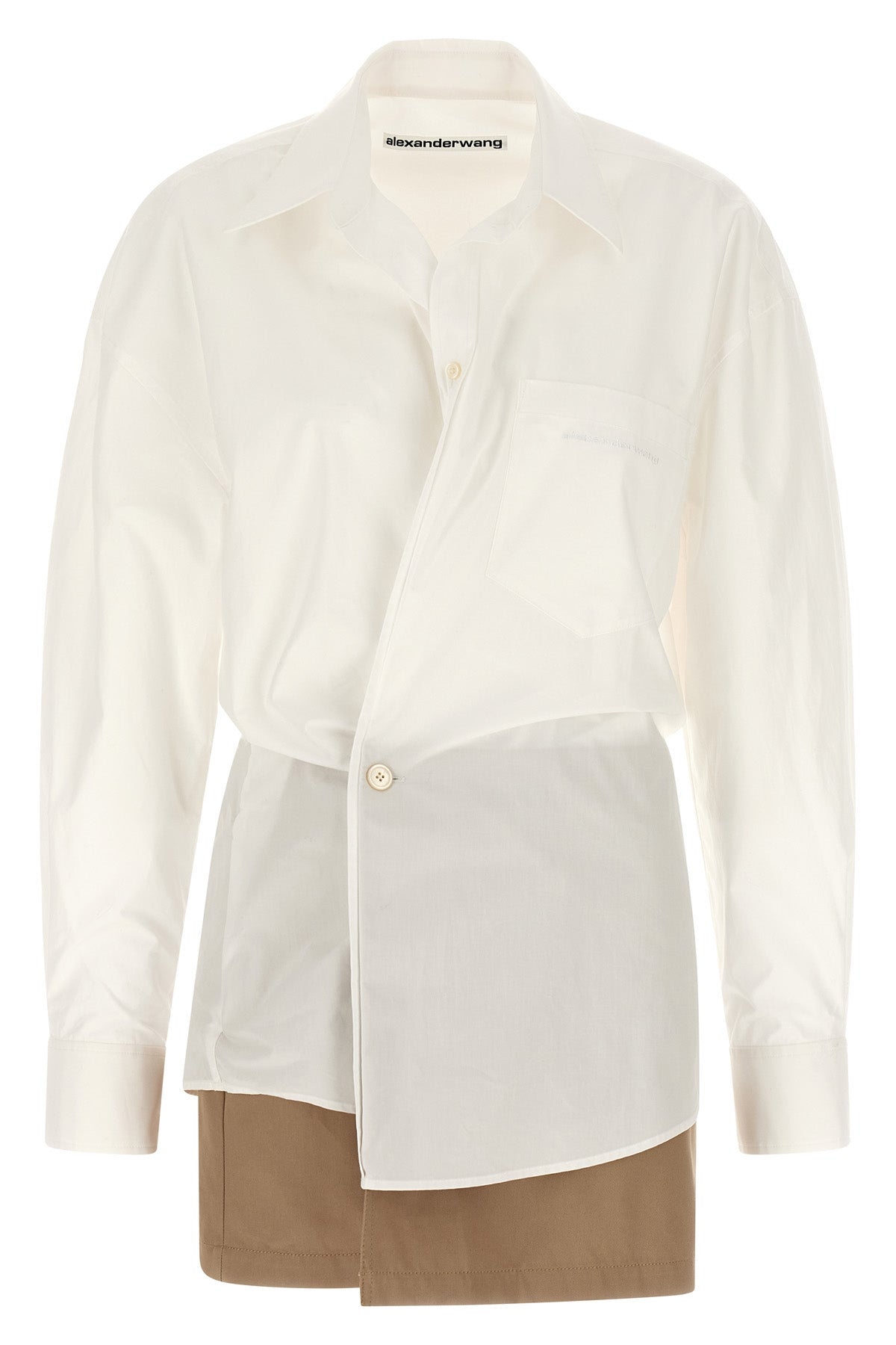 ALEXANDER WANG 0 mini pre-styled wrap dress dress
