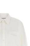 the alexander wang cropped shirt redefines contemporary tailoring through bold v