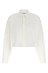 the alexander wang cropped shirt redefines contemporary tailoring through bold v