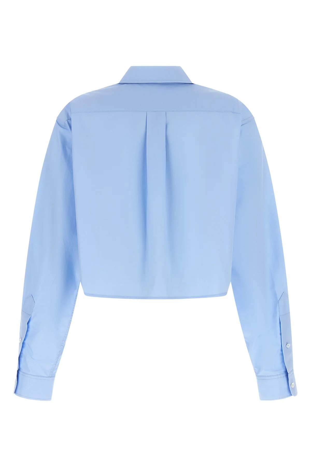 ALEXANDER WANG M the alexander wang cropped shirt reinterprets classic tailoring through contempo