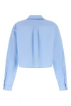 the alexander wang cropped shirt reinterprets classic tailoring through contempo