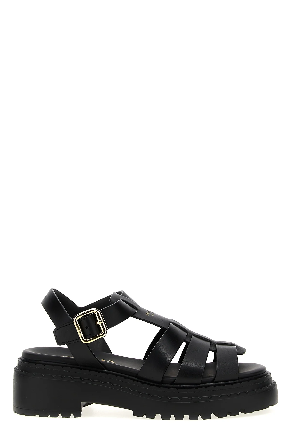 monolith leather sandals